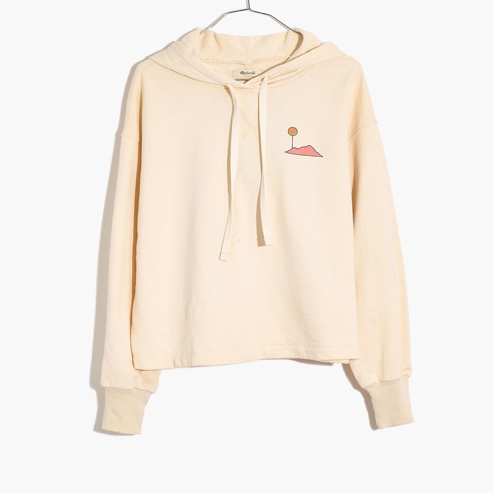 Madewell x Real Fun, Wow!® Collab Sz Lg Graphic Hoodie Sweatshirt